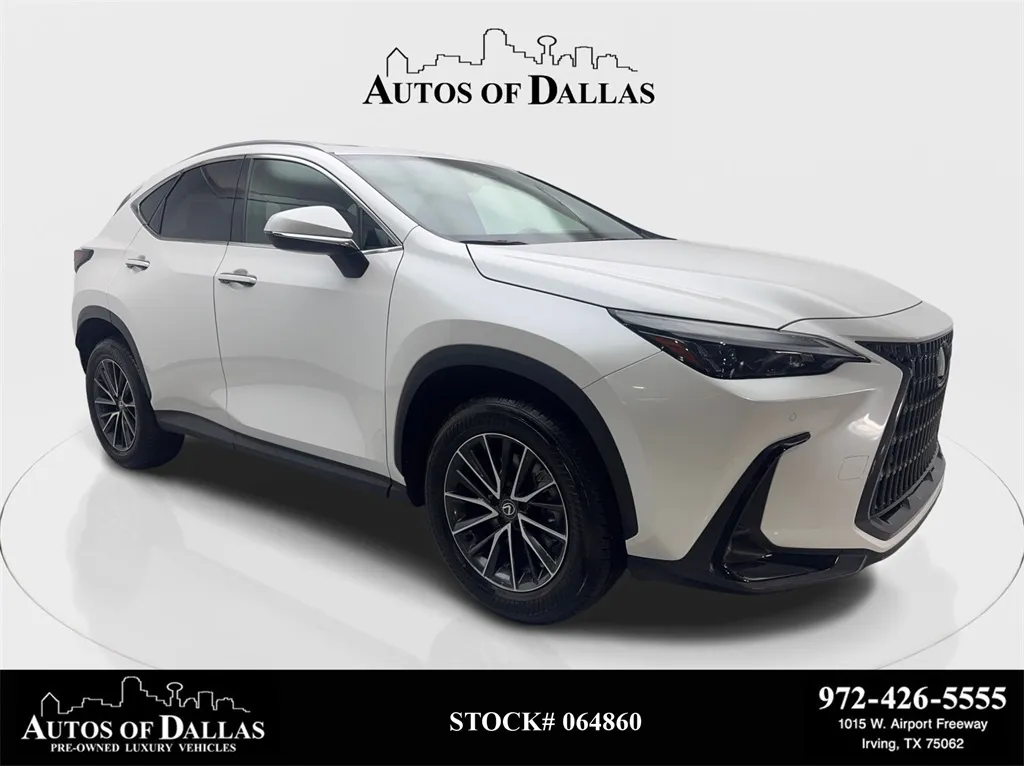 White 2025 Lexus NX 350 Premium NAV,CAM,SUNROOF,CLMT STS,BLIND SPOT for sale in Irving, TX