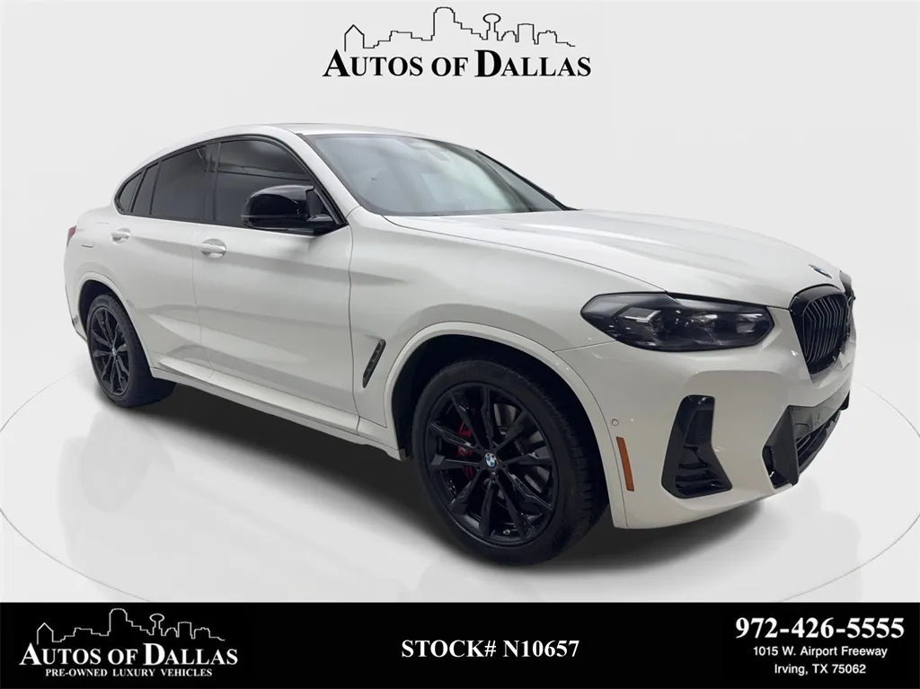 2022 BMW X4 M40i NAV,CAM,PANO,HTD STS,HEADS UP,20" M WHLS