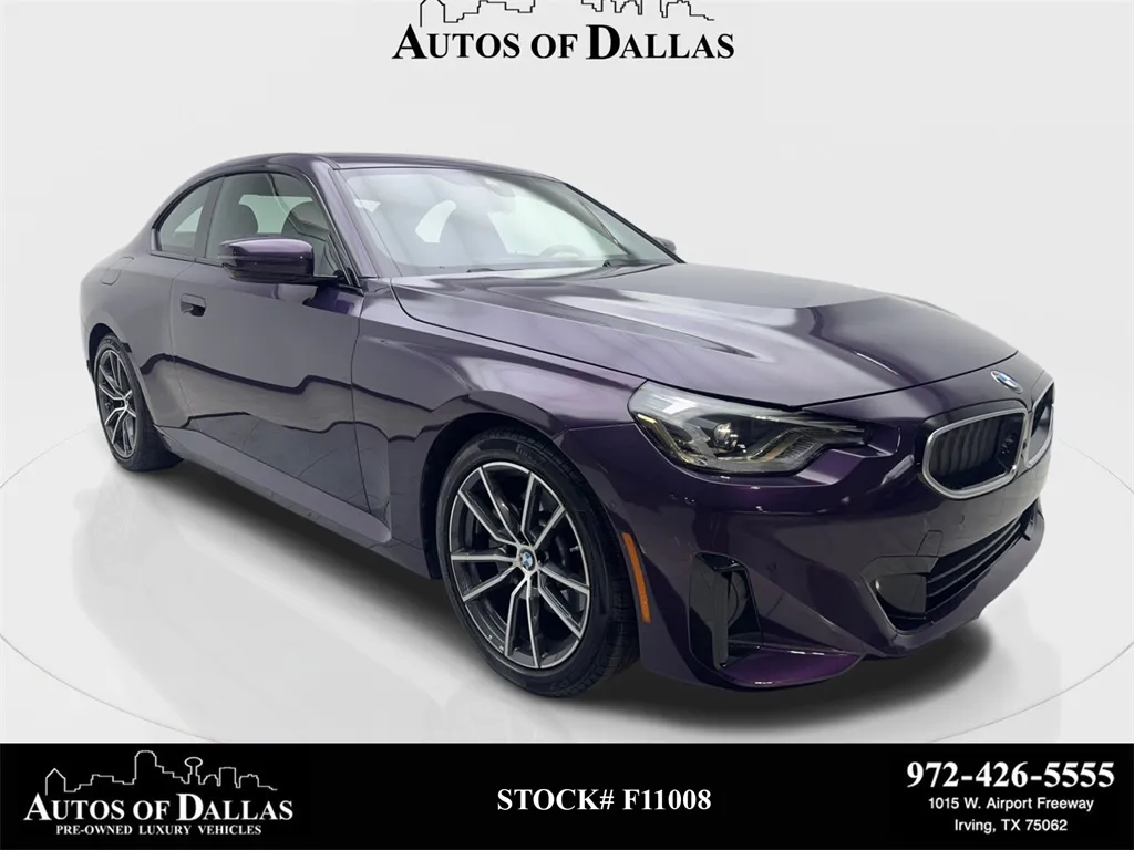 2025 BMW 2 Series 230i SPORT LINE,NAV,CAM,SUNROOF,HTD STS,BLIND SPOT