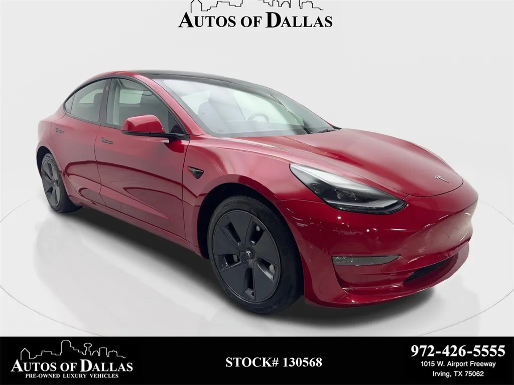 2022 Tesla Model 3 Long Range NAV,CAM,PANO,HTD STS,BLIND SPOT,18" WLS for sale in Irving, TX