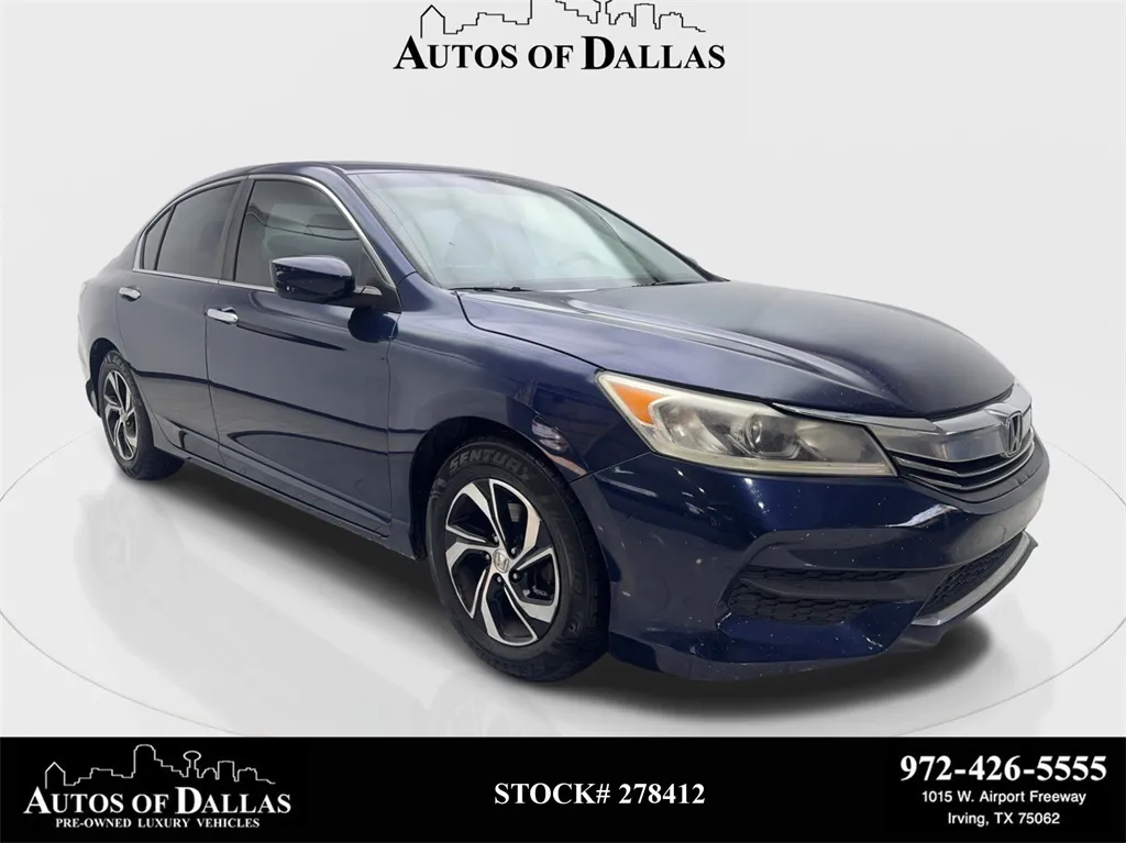 2017 Honda Accord LX for sale in Irving, TX