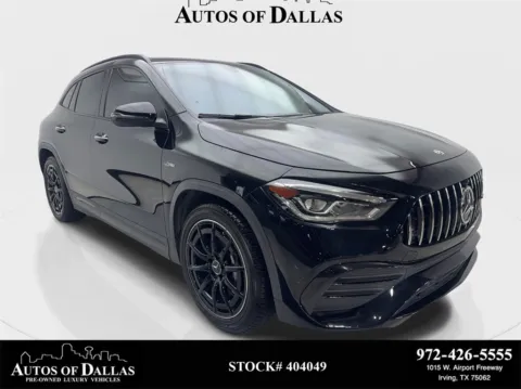 Black 2022 Mercedes-Benz GLA 35 AMG for sale in Irving, TX