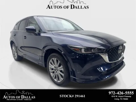 Blue 2023 Mazda CX-5 2.5 Turbo Signature for sale in Irving, TX