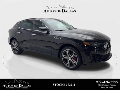 Black 2021 Maserati Levante NAV,CAM,PANO,HTD STS,BLIND SPOT,21" WHLS for sale in Irving, TX