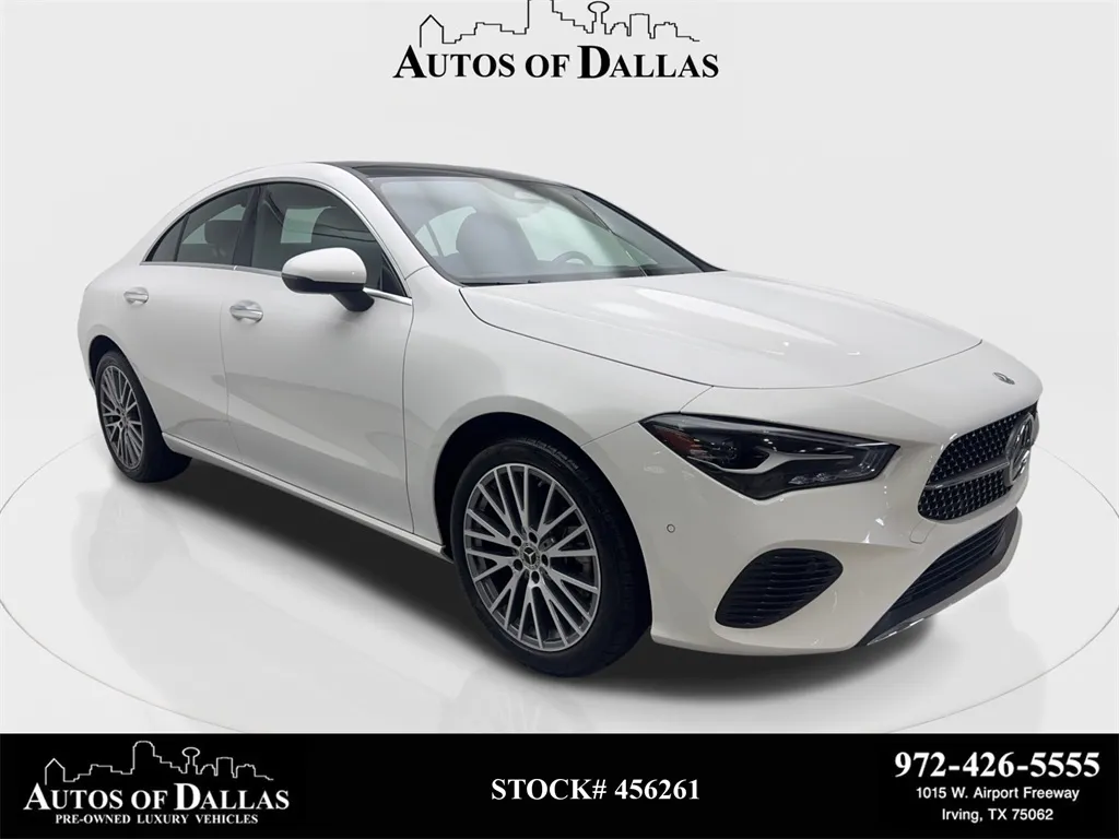 White 2024 Mercedes-Benz CLA 250 for sale in Irving, TX