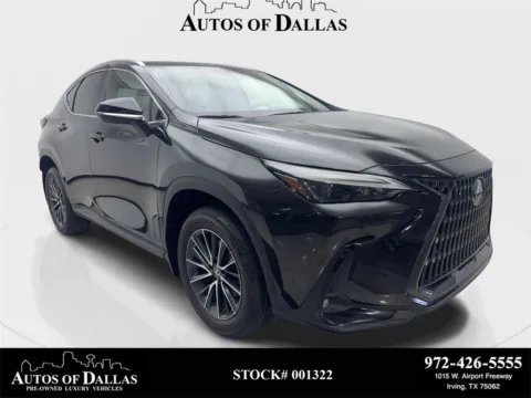 Black 2022 Lexus NX 250 Premium NAV,CAM,SUNROOF,CLMT STS,BLIND SPOT,18 for sale in Irving, TX