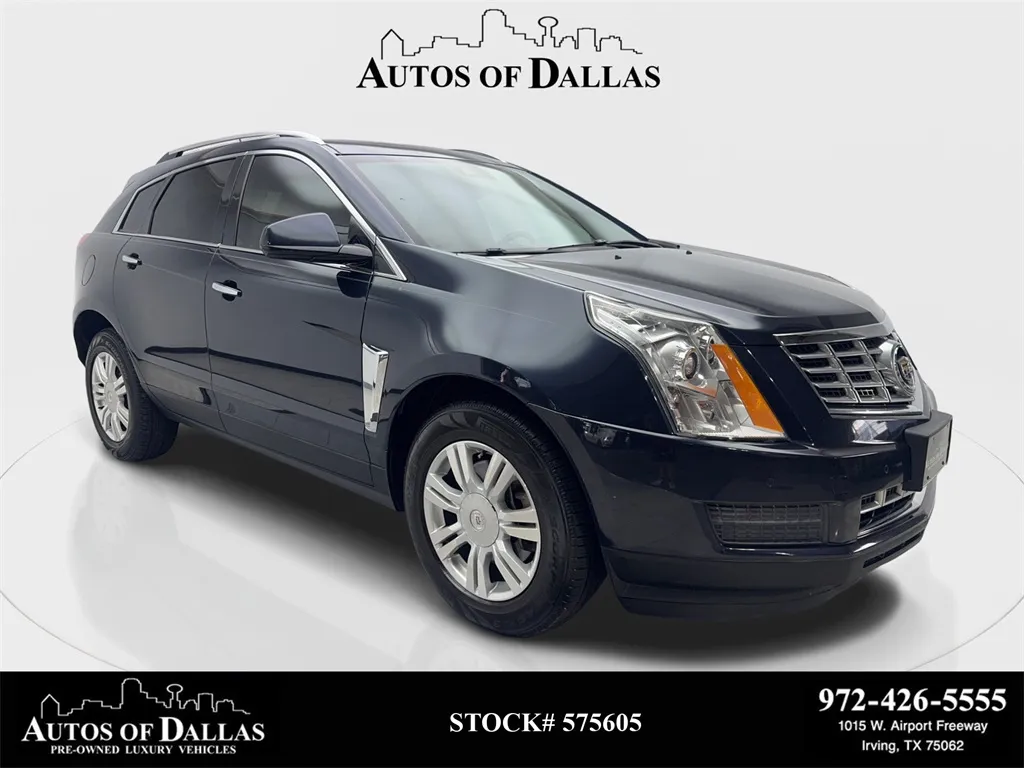 Blue 2015 Cadillac SRX Luxury for sale in Irving, TX
