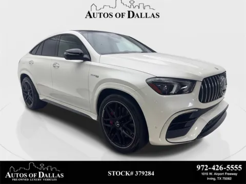 White 2021 Mercedes-Benz GLE 63 S AMG for sale in Irving, TX