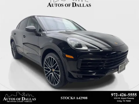 Black 2021 Porsche Cayenne Coupe for sale in Irving, TX