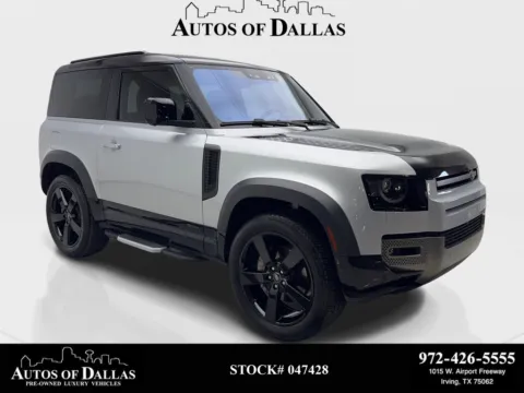 Gray 2021 Land Rover Defender 90 X-Dynamic S for sale in Irving, TX