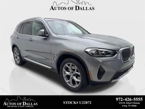 Gray 2024 BMW X3 sDrive30i for sale in Irving, TX