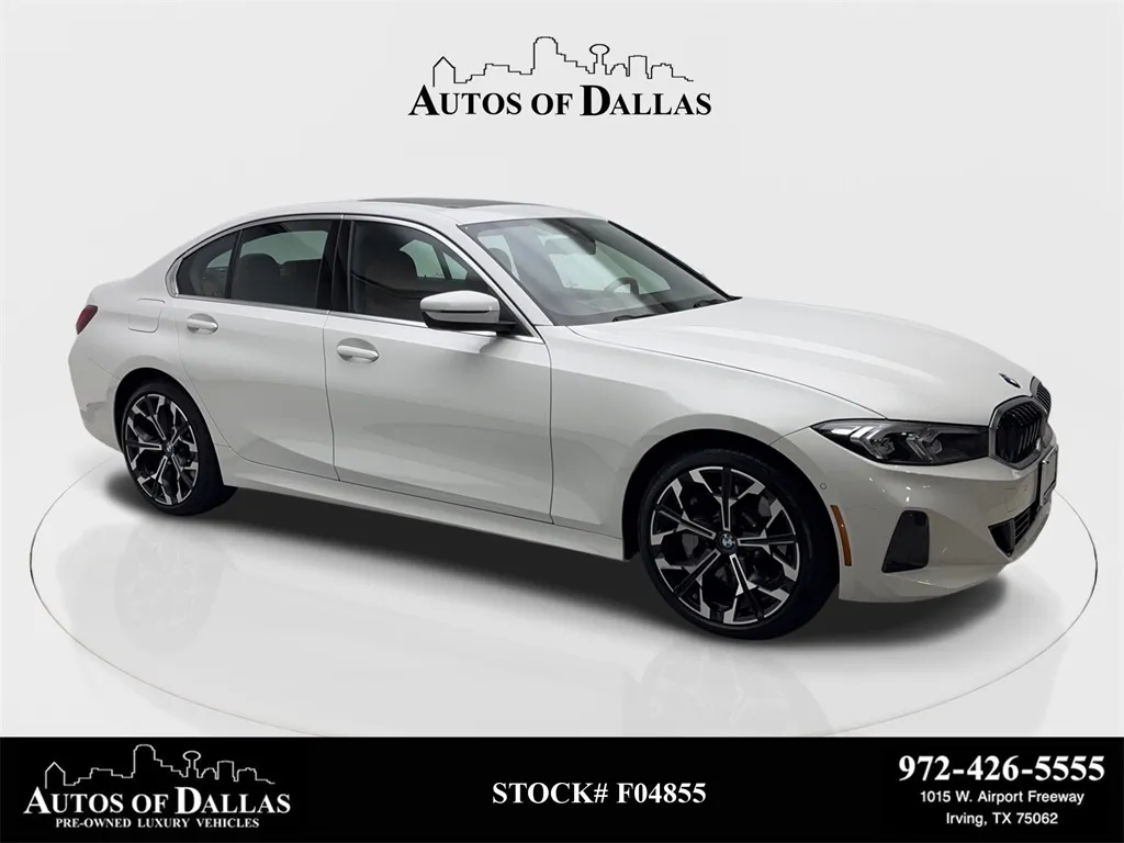 White 2025 BMW 3 Series 330i xDrive for sale in Irving, TX