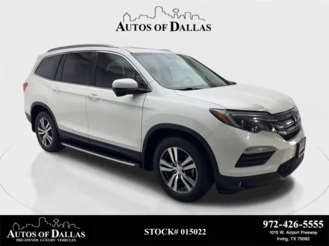 Red 2017 Honda Pilot EX-L for sale in Irving, TX
