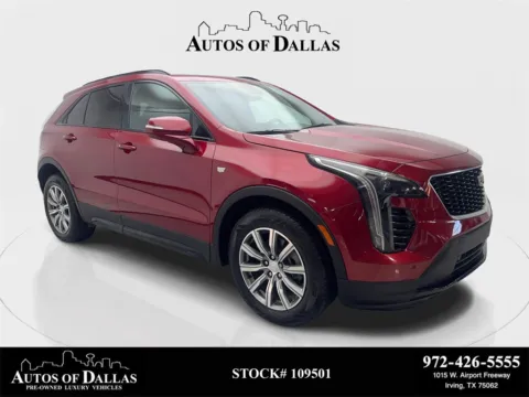 Red 2022 Cadillac XT4 Sport for sale in Irving, TX