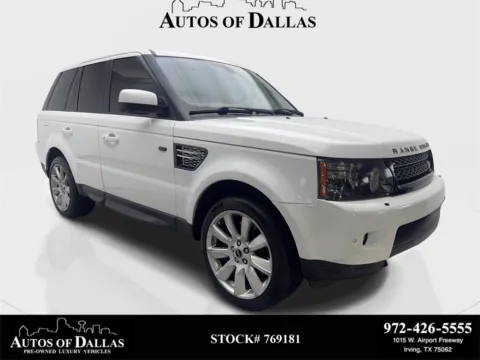 White 2013 Land Rover Range Rover Sport HSE for sale in Irving, TX