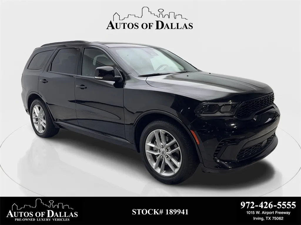 Black 2024 Dodge Durango GT Plus for sale in Irving, TX