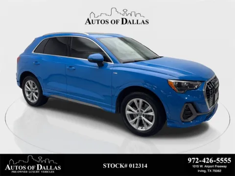 Blue 2021 Audi Q3 Premium for sale in Irving, TX