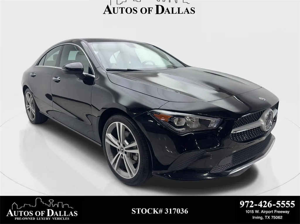 Black 2022 Mercedes-Benz CLA 250 for sale in Irving, TX