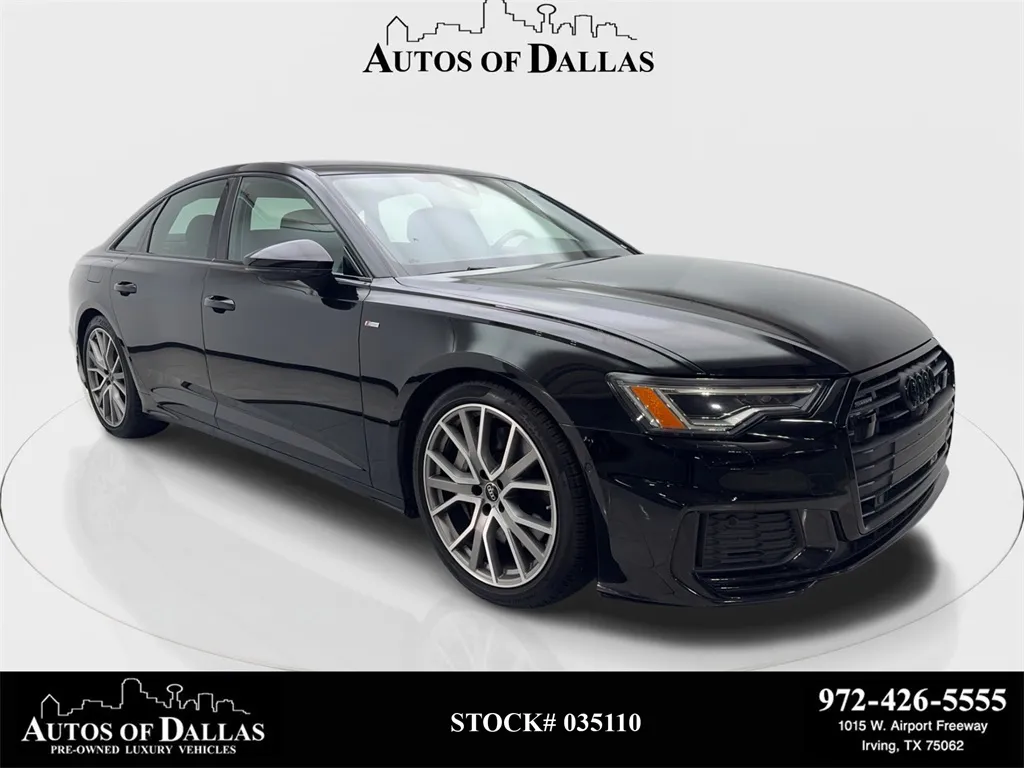 Black 2022 Audi A6 3.0T Premium Plus for sale in Irving, TX
