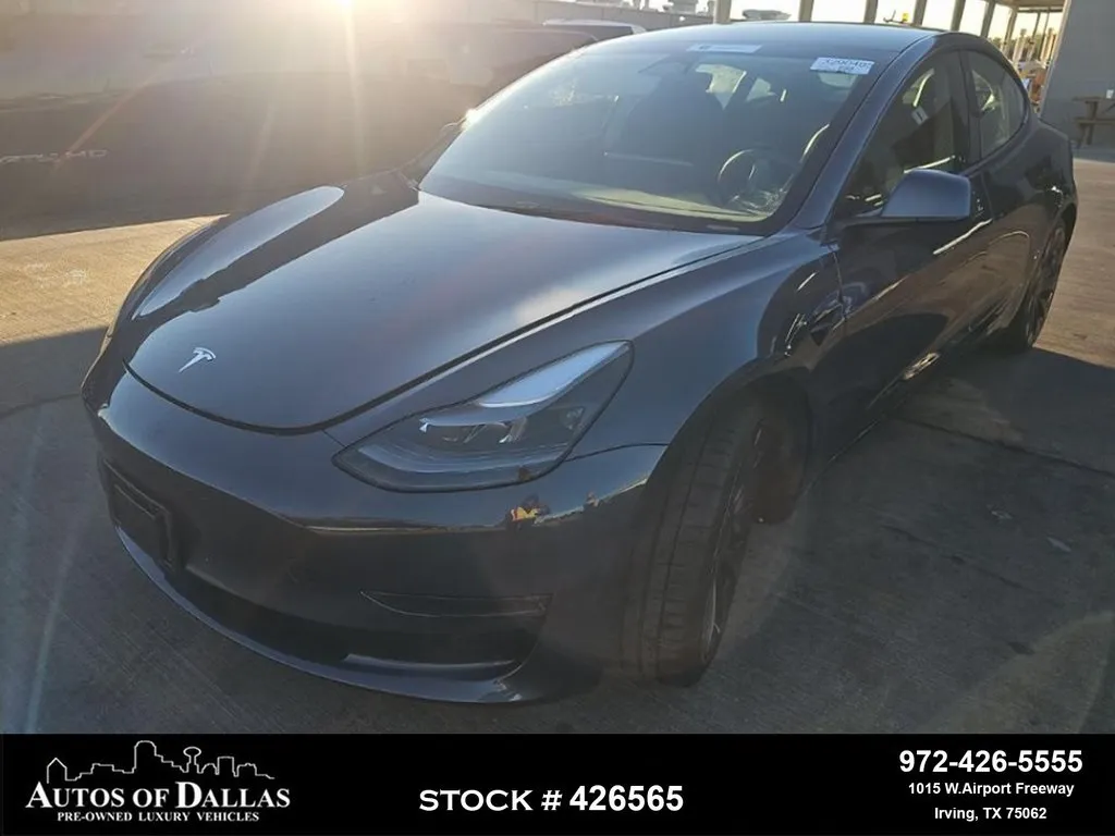 Black 2023 Tesla Model 3 Performance NAV,CAM,PANO,HTD STS,BLIND SPOT,20" WL for sale in Irving, TX