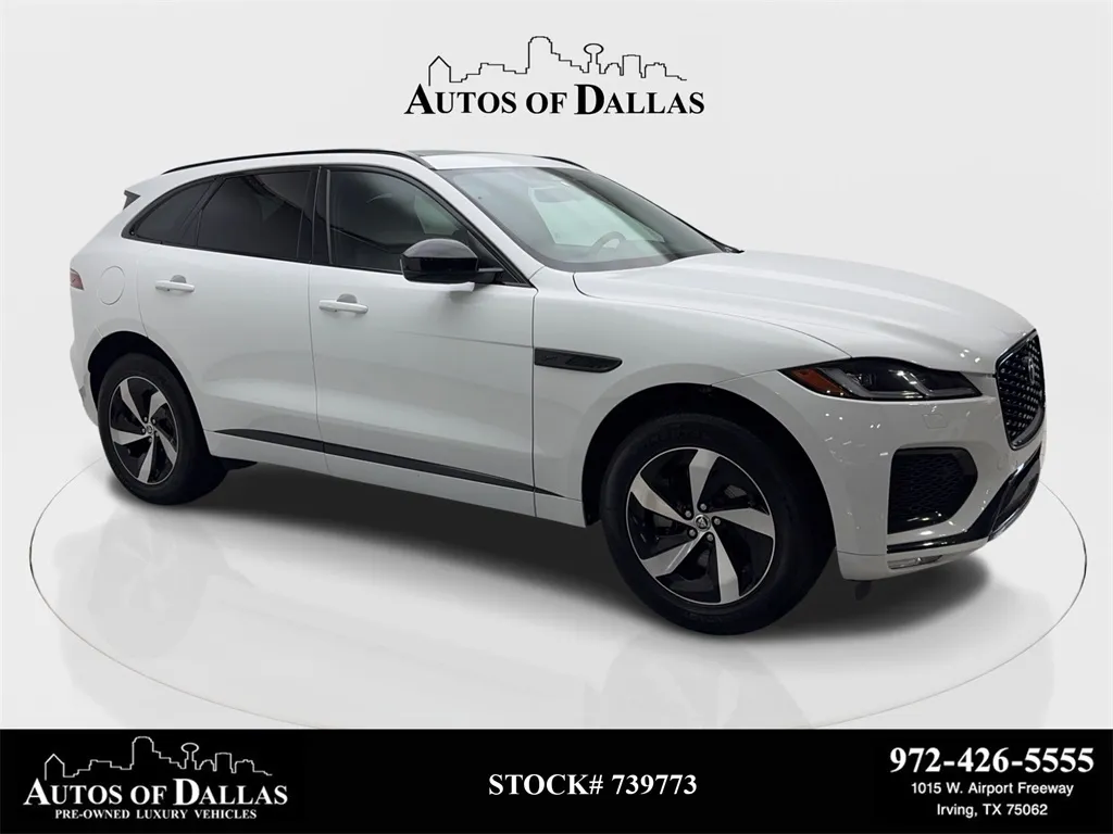 White 2024 Jaguar F-PACE P250 for sale in Irving, TX