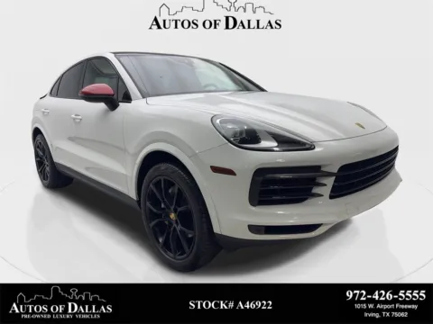 White 2020 Porsche Cayenne Coupe for sale in Irving, TX