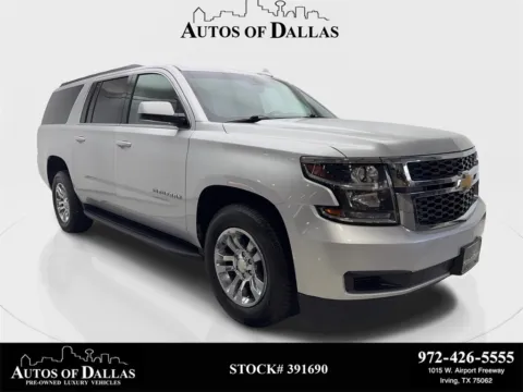 Silver 2019 Chevrolet Suburban LT for sale in Irving, TX