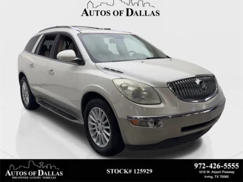 White 2010 Buick Enclave CXL for sale in Irving, TX