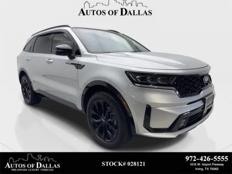 Silver 2021 Kia Sorento SX for sale in Irving, TX