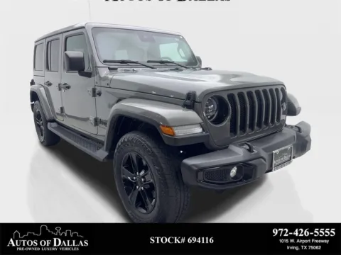 Gray 2023 Jeep Wrangler Altitude for sale in Irving, TX
