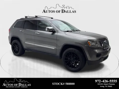 Gray 2013 Jeep Grand Cherokee Overland for sale in Irving, TX
