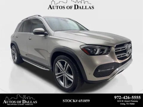 Silver 2022 Mercedes-Benz GLE 350 NAV,CAM,SUNROOF,HTD STS,BLIND SPOT for sale in Irving, TX