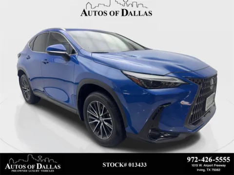 Blue 2024 Lexus NX 250 NAV,CAM,SUNROOF,CLMT STS,BLIND SPOT,18" WLS for sale in Irving, TX