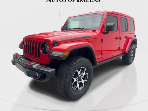 Photos of 2021 Jeep Wrangler Unlimited Rubicon NAV,CAM,HTD STS,BLIND SPOT for sale in Irving, TX at Autos of Dallas - Irving