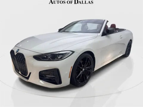 Photos of 2021 BMW 4 Series 430i Convertible M SPORT,NAV,CAM,HTD STS,BLIND SPO for sale in Irving, TX at Autos of Dallas - Irving