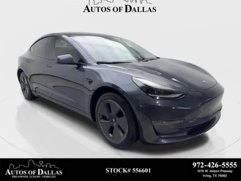 Gray 2023 Tesla Model 3 NAV,CAM,PANO,HTD STS,BLIND SPOT,18" WLS for sale in Irving, TX