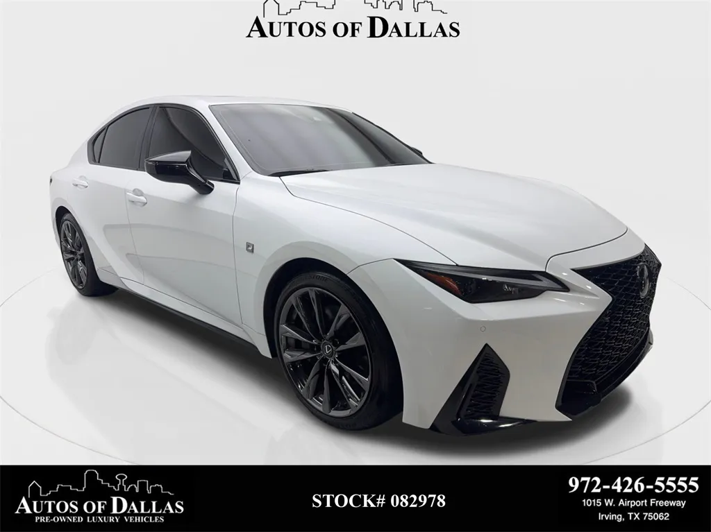 2025 Lexus IS 350 F SPORT CAM,SUNROOF,CLMT STS,BLIND SPOT