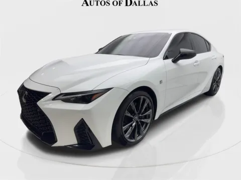 Photos of 2025 Lexus IS 350 F SPORT CAM,SUNROOF,CLMT STS,BLIND SPOT for sale in Irving, TX at Autos of Dallas - Irving