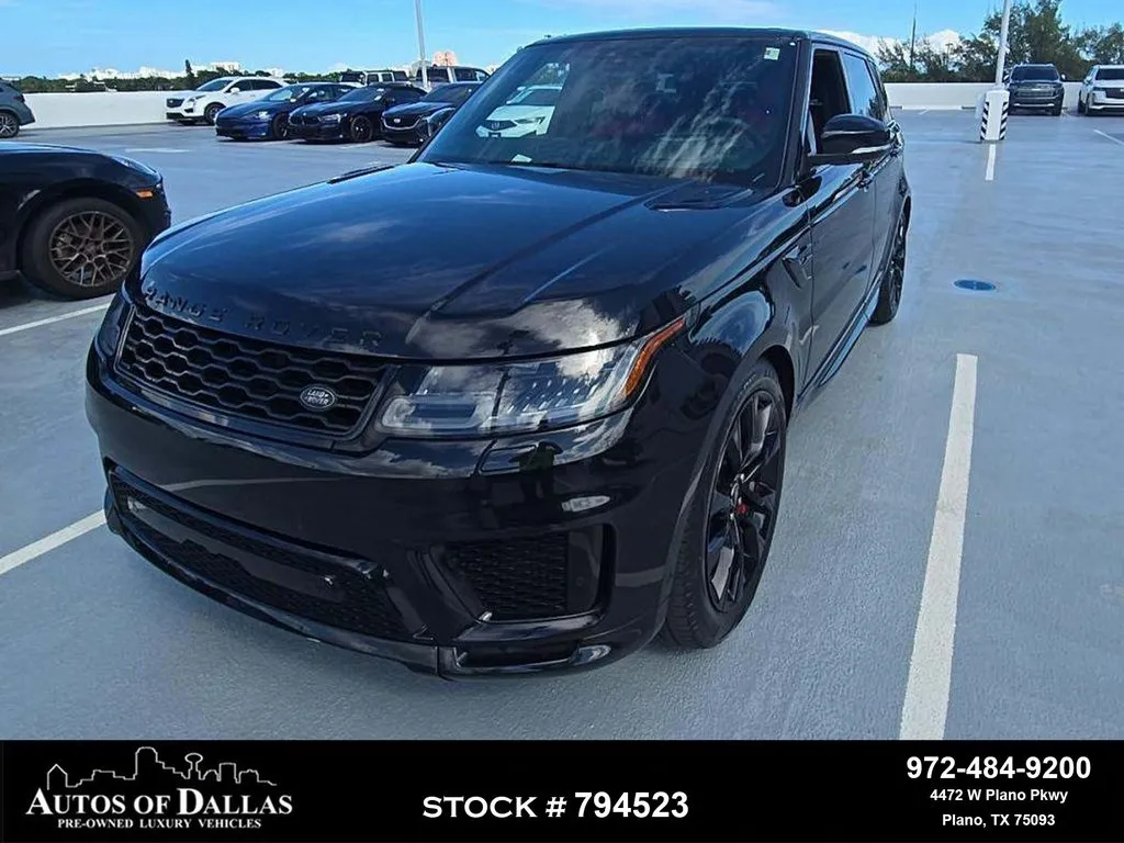 2021 Land Rover Range Rover Sport HST NAV,CAM,PANO,CLMT STS,BLIND SPOT,21" WLS for sale in Plano, TX