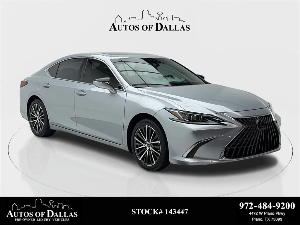 2023 Lexus ES 350 CAM,SUNROOF,CLMT STS,BLIND SPOT,18" WLS