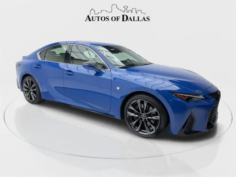 Photos of 2023 Lexus IS 350 F SPORT CAM,SUNROOF,CLMT STS,BLIND SPOT,19" WL for sale in Plano, TX at Autos of Dallas - Plano