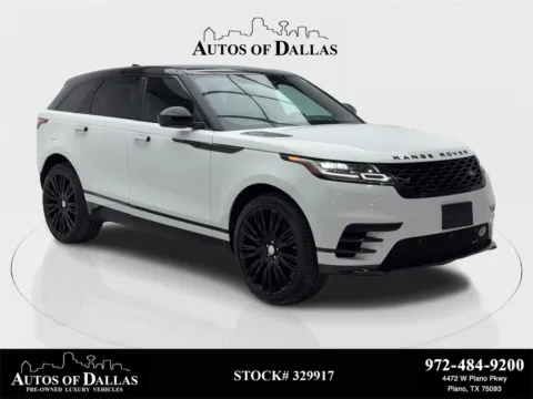 White 2022 Land Rover Range Rover Velar P250 R-Dynamic S NAV,CAM,PANO,BLIND SPOT,22" WLS for sale in Plano, TX