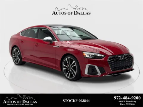 Red 2023 Audi S5 Sportback Prestige NAV,CAM,PANO,BLIND SPOT,SEAT MASSAGE for sale in Plano, TX