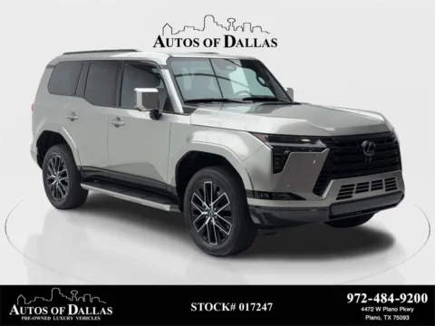 Silver 2024 Lexus GX 550 Premium+ NAV,CAM,SUNROOF,CLMT STS,HEADS UP,3RD for sale in Plano, TX