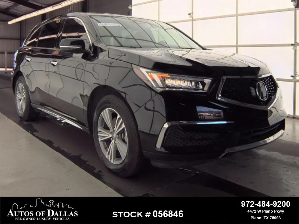 2020 Acura MDX 3.5L CAM,SUNROOF,HTD STS,LANE ASST,3RD ROW