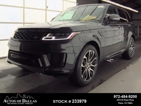 Gray 2022 Land Rover Range Rover Sport HSE Silver Edition NAV,CAM,PANO,CLMT STS,BLIND SPO for sale in Plano, TX