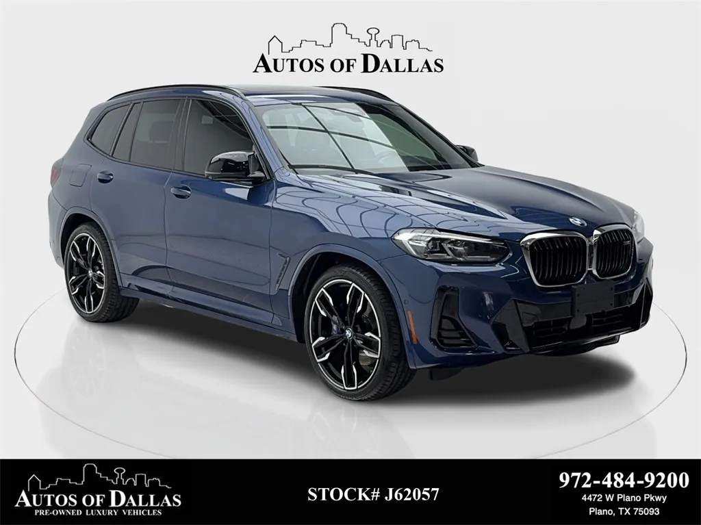 2022 BMW X3 M40i NAV,CAM,PANO,BLIND SPOT,HEADS UP,21" M WLS for sale in Plano, TX