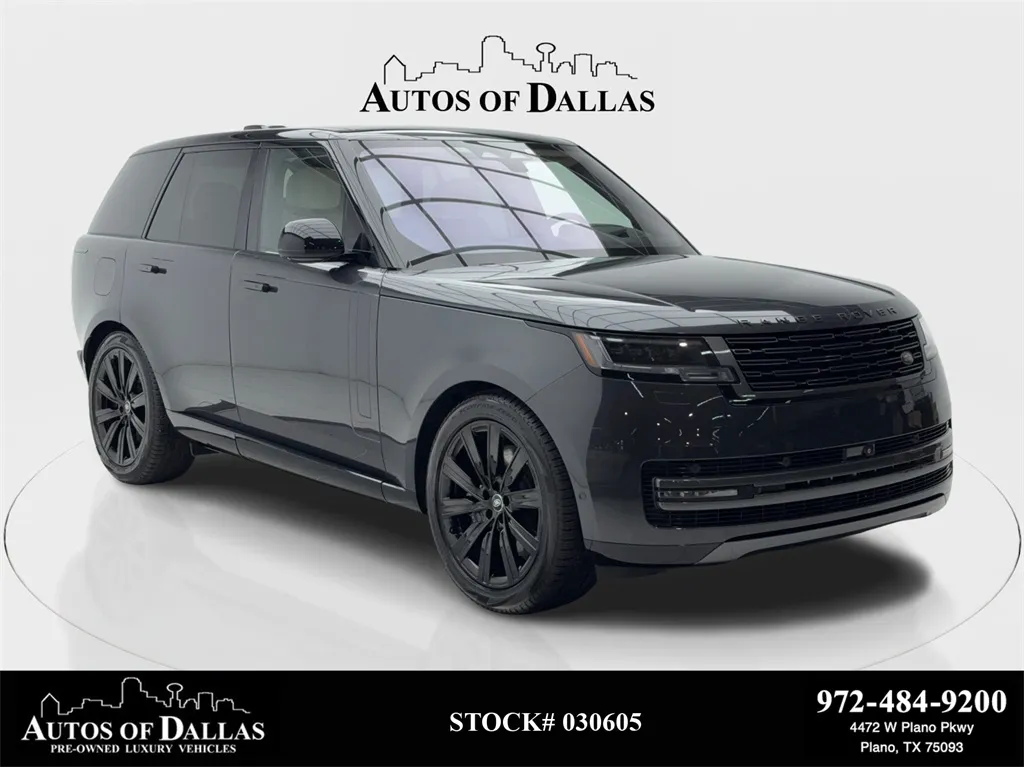 Gray 2023 Land Rover Range Rover SE NAV,CAM,PANO,CLMT STS,BLIND SPOT,22" WLS for sale in Plano, TX