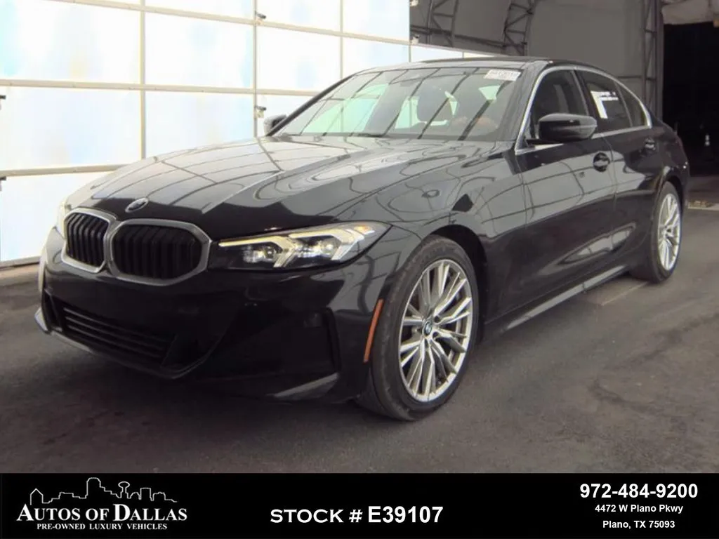 2024 BMW 3 Series 330i SPORT LINE,NAV,CAM,SUNROOF,HTD STS,BLIND SPOT