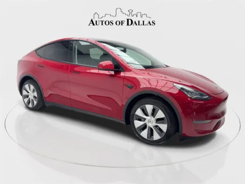 Photos of 2021 Tesla Model Y Long Range NAV,CAM,PANO,HTD STS,BLIND SPOT,19" WLS for sale in Plano, TX at Autos of Dallas - Plano